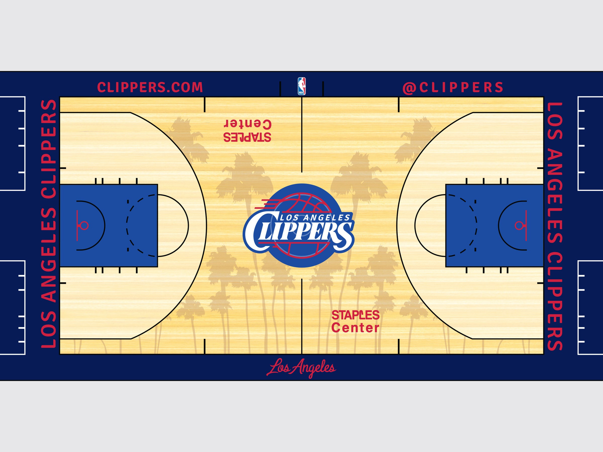 Los Angeles Clippers – Artwork of Timothy Teruo Watters