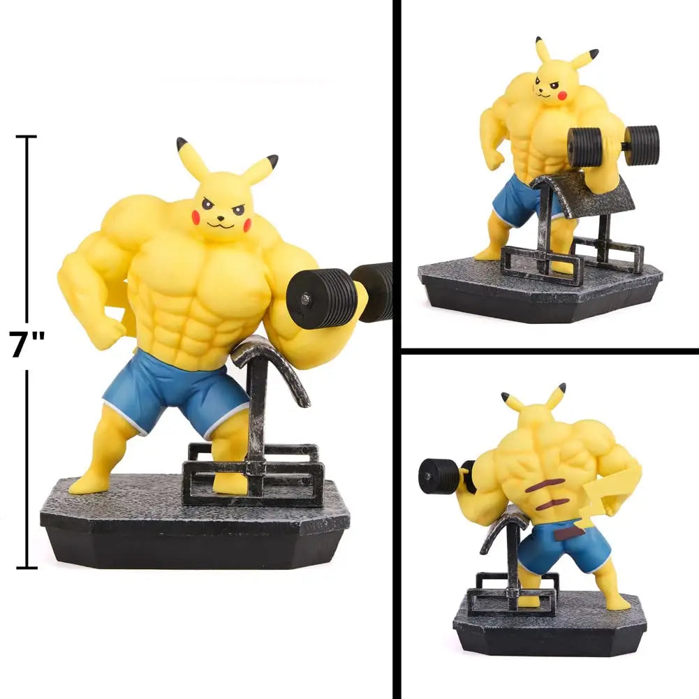 Figurines Personnages Pokémon Musclés