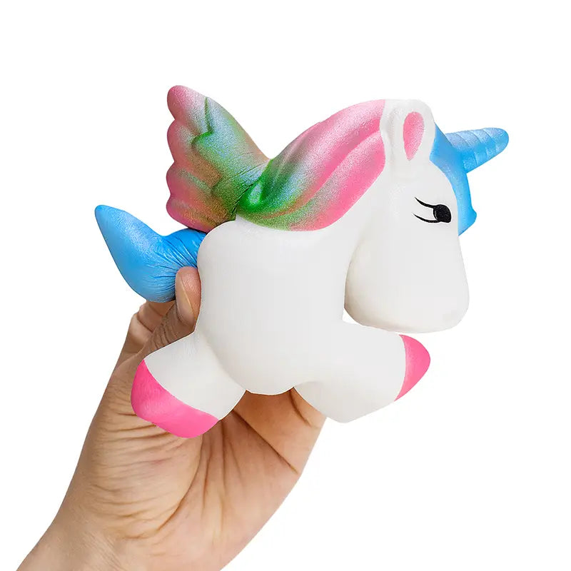 Jouet anti-Stress Squishy Licorne Colorée