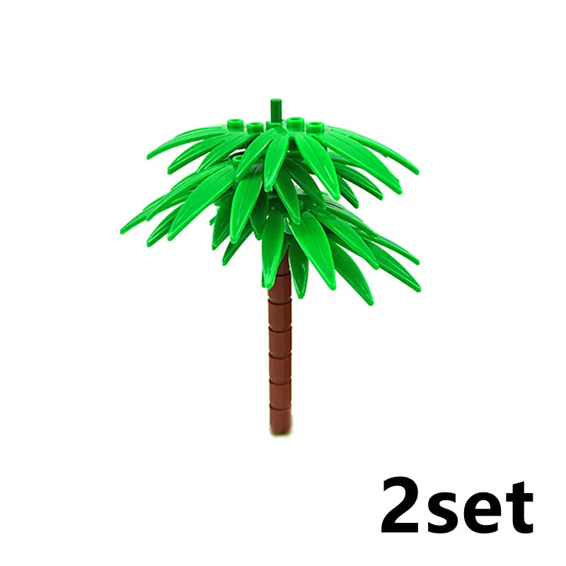 Accessoires Lego de construction Plantes Arbres