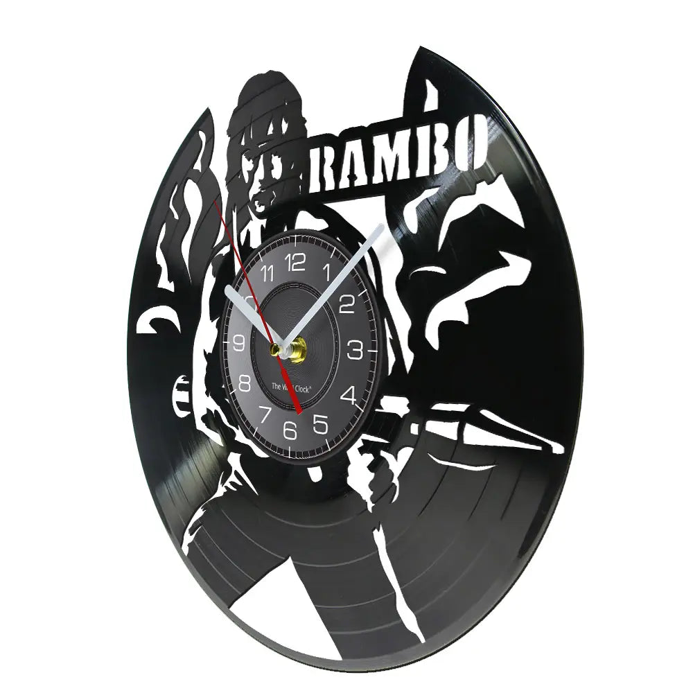 Horloge Murale Film Rambo LED