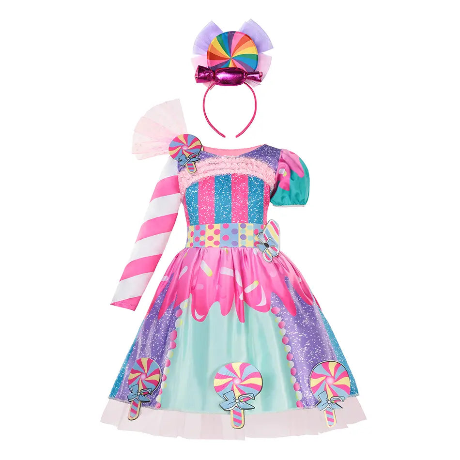 Costume Robe de princesse Multicolore