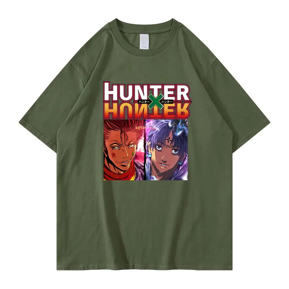 T-shirt 100% Coton Manga Hunter X Hunter