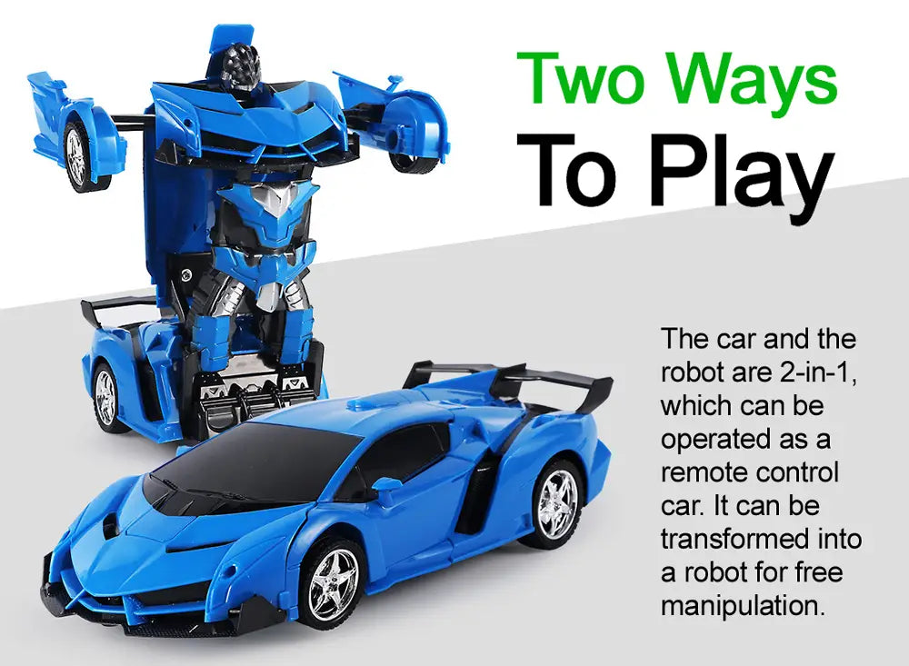 Voiture Robot Transformable Télécommandé