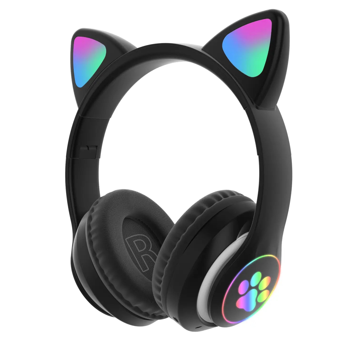 Casque Chat sans fil avec micro RGB LED