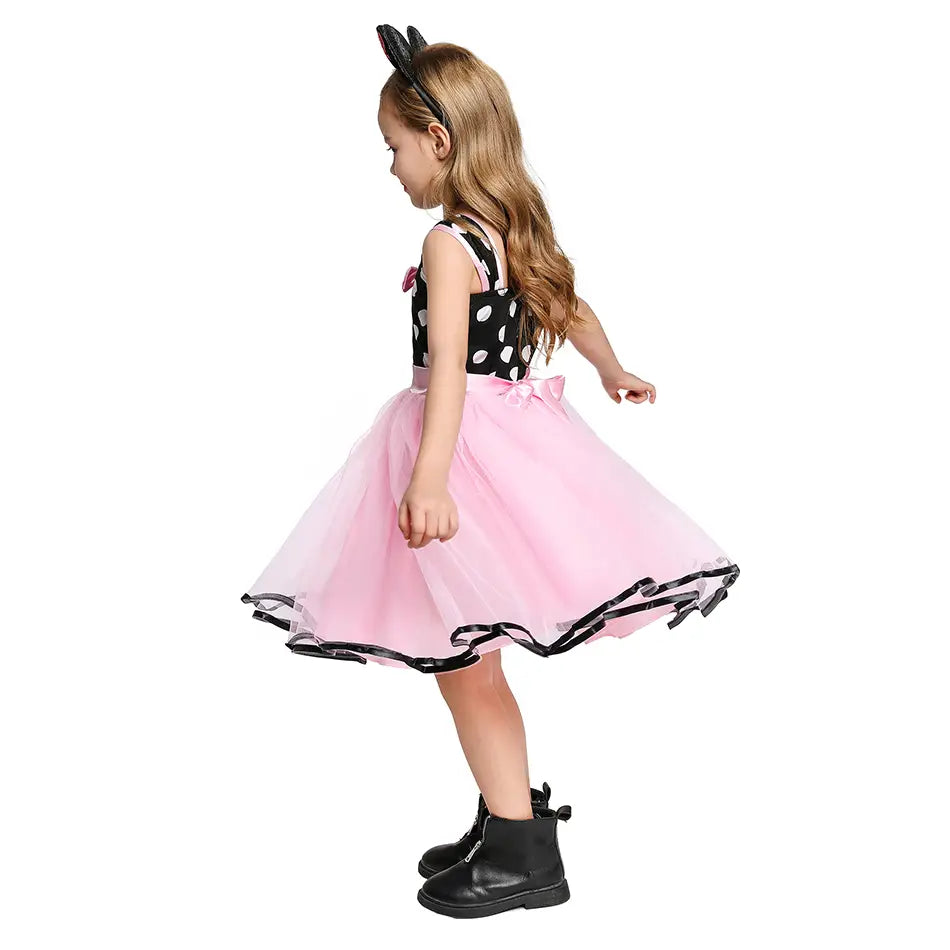 Robe fantaisie Minnie Mouse pour filles