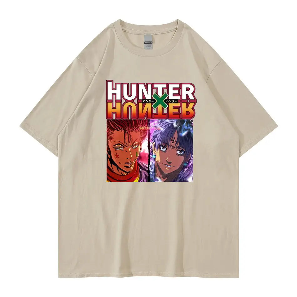 T-shirt 100% Coton Manga Hunter X Hunter