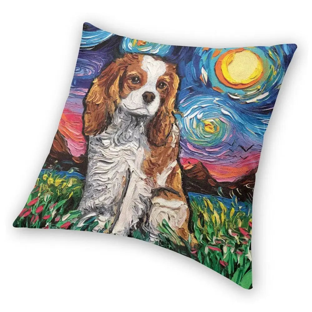 Housse de coussin Cavalier King Charles Spaniel