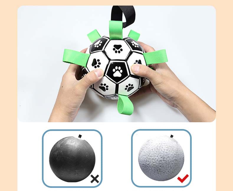 Jouets interactifs Ballon Football pour animaux