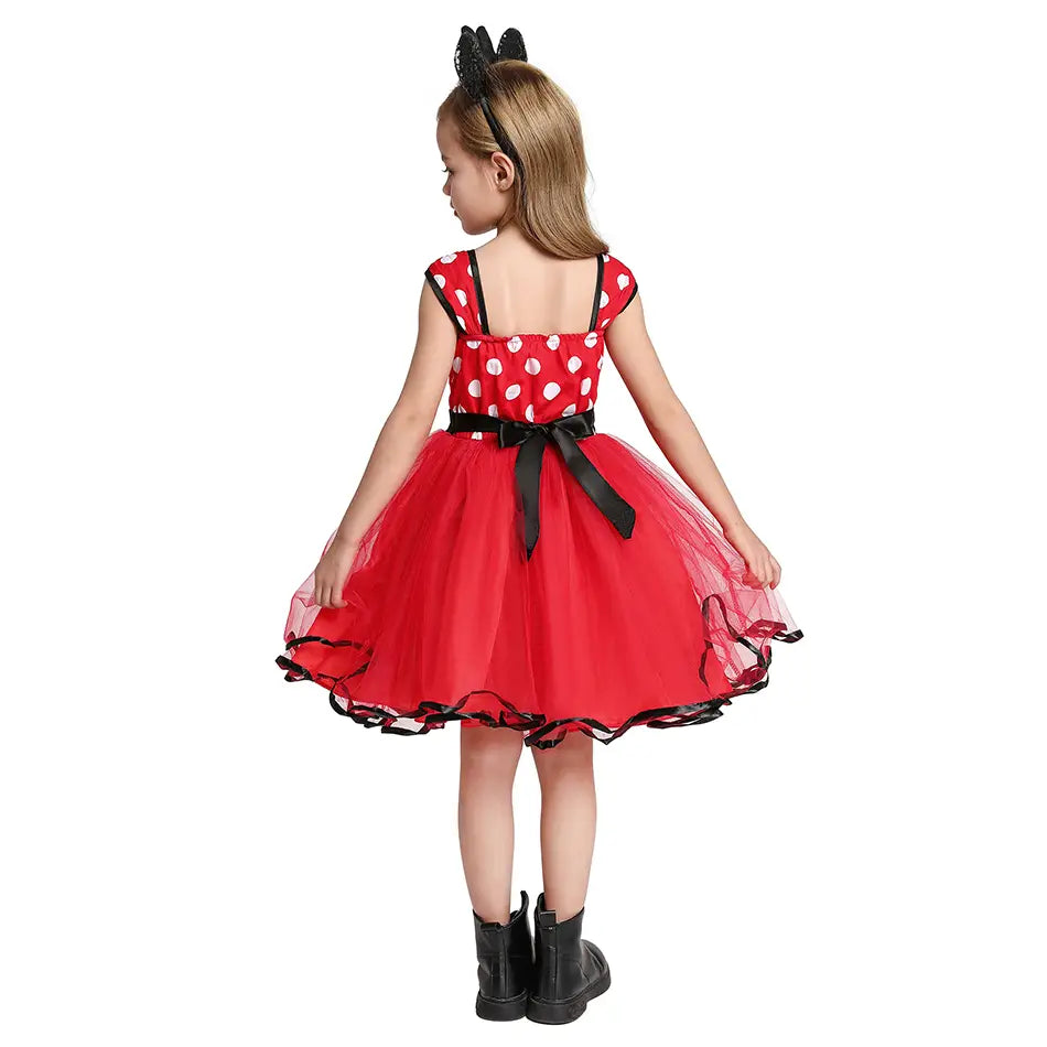 Robe fantaisie Minnie Mouse pour filles