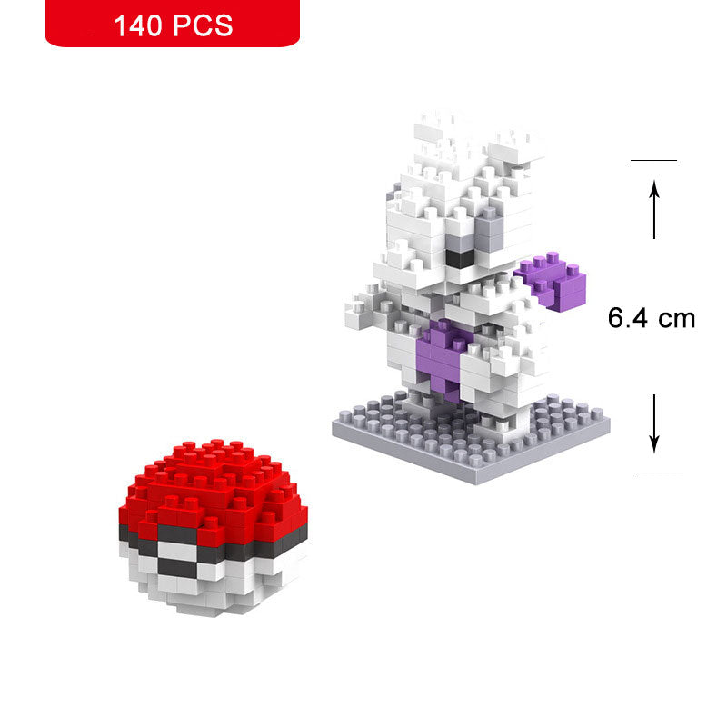 Nano Bricks construction Pokémon