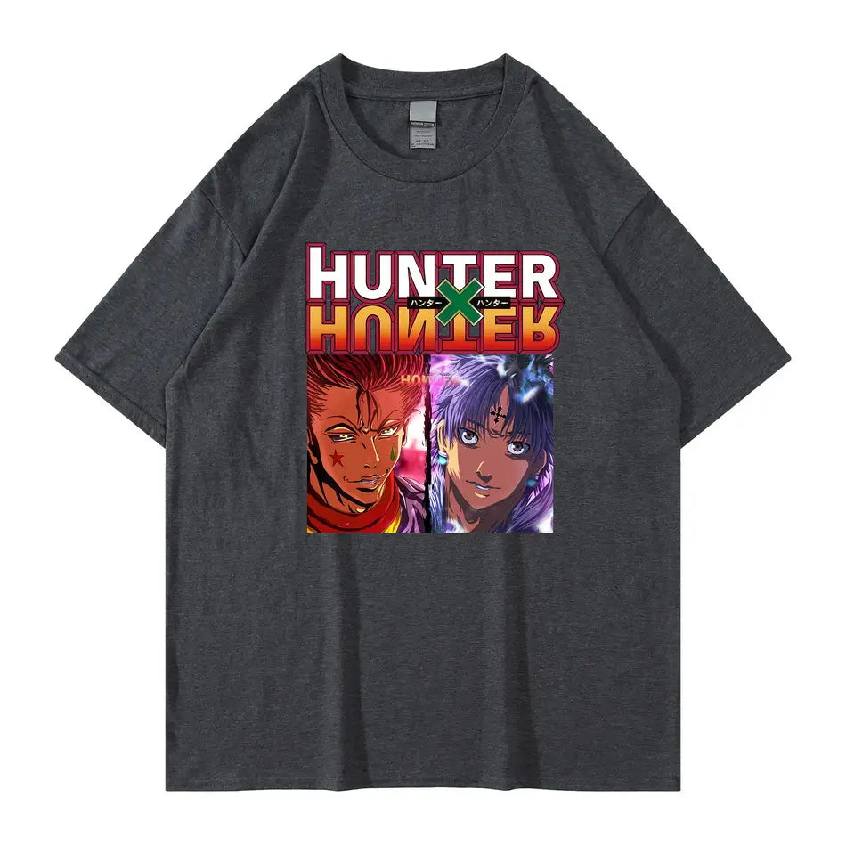 T-shirt 100% Coton Manga Hunter X Hunter