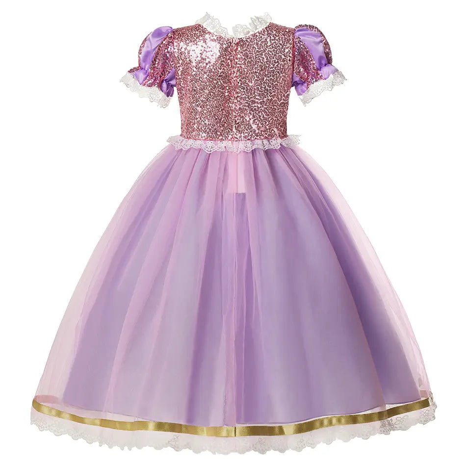 Costume de princesse Raiponce Enfant Robe de bal