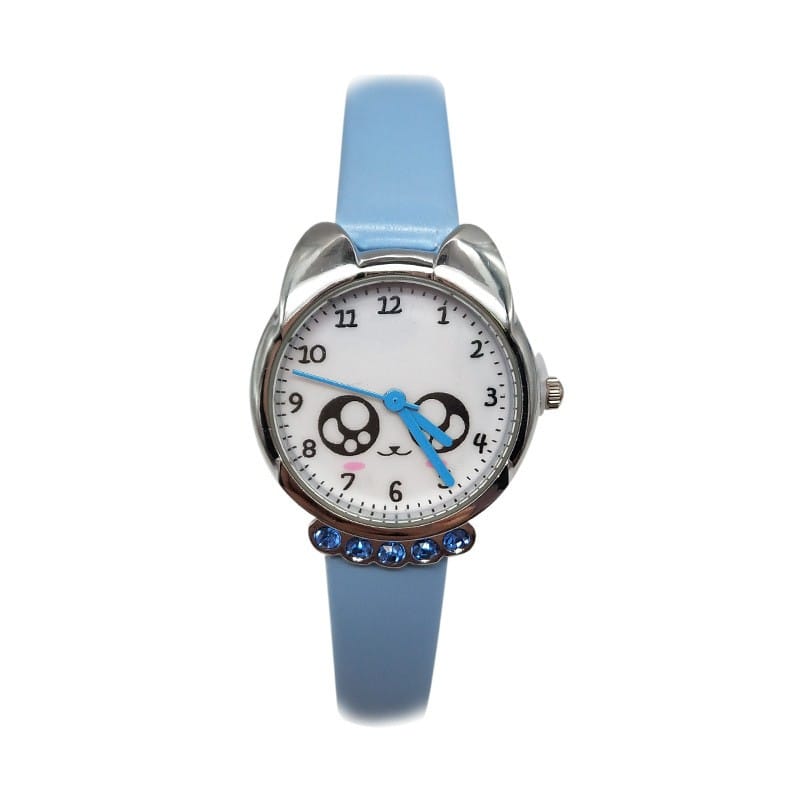 Montre-bracelet Quartz Chat Kawaii pour enfant