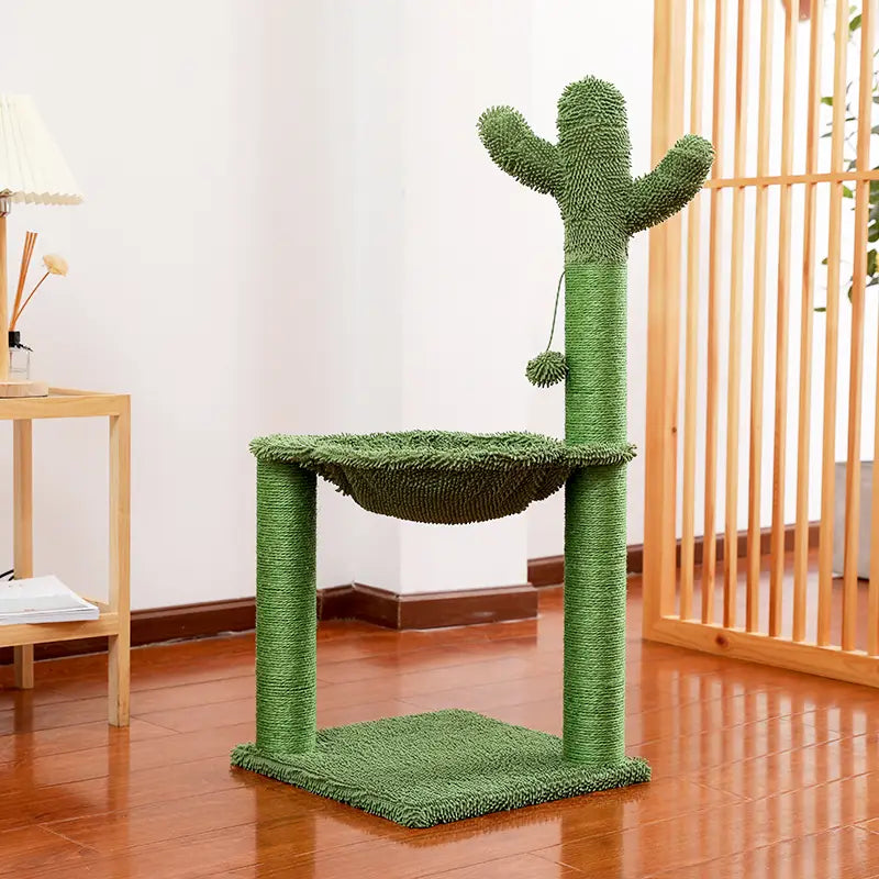 Jouet Arbre à chat en forme de Cactus