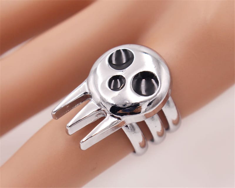 Bague Cosplay Anime Soul Eater Death pour enfant