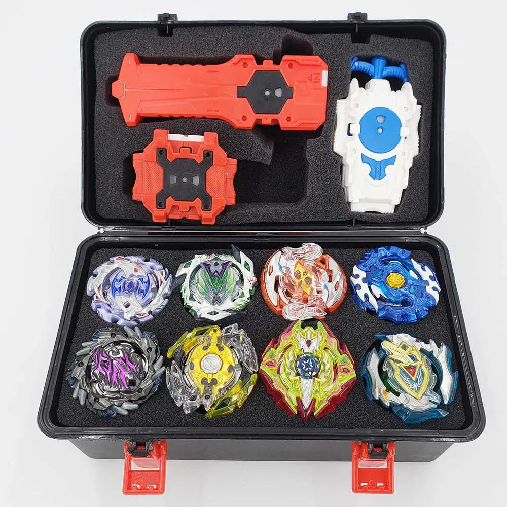 Malette Toupies Beyblade à rafales avec lanceurs