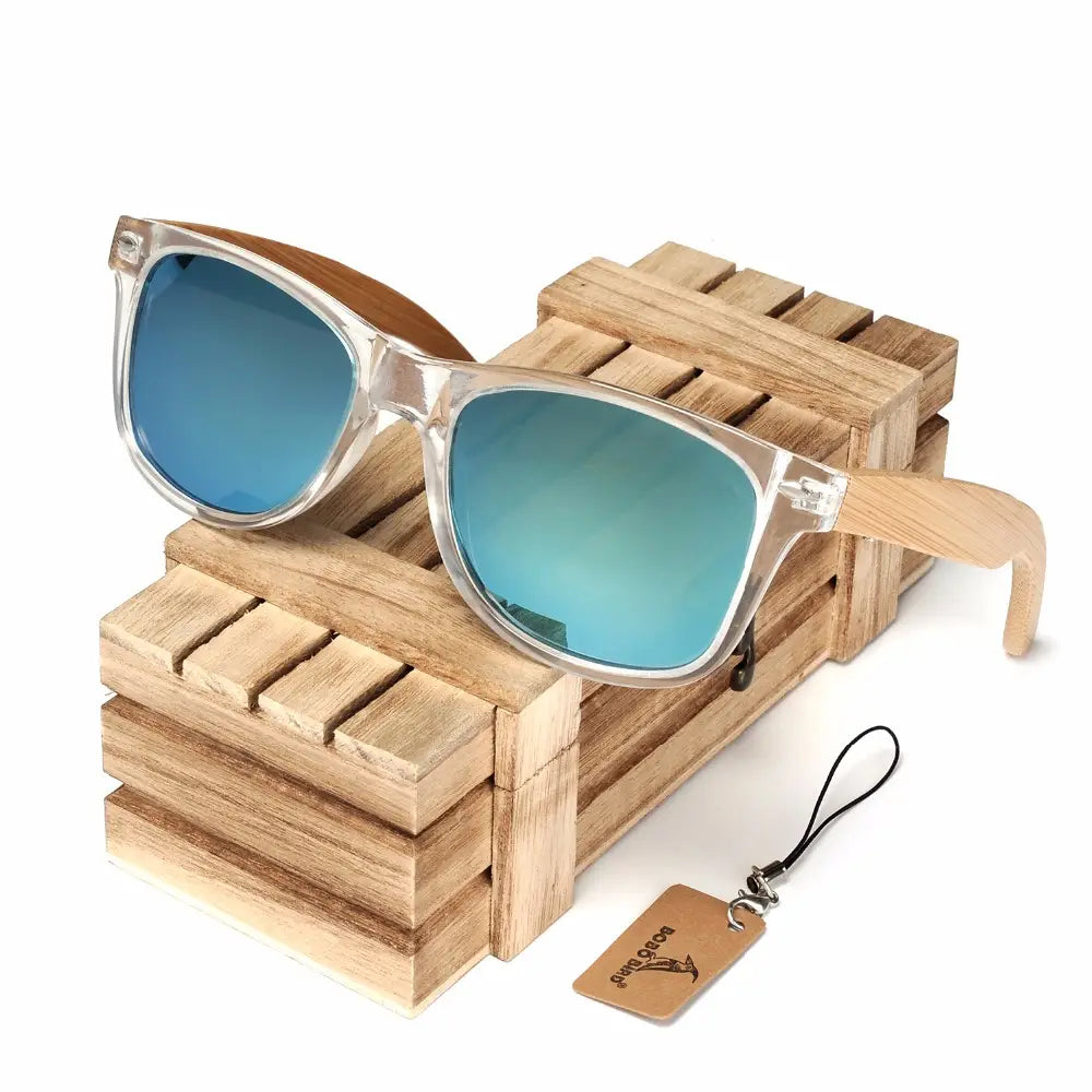 Lunettes de soleil Couleur en bois Pour Adolescent