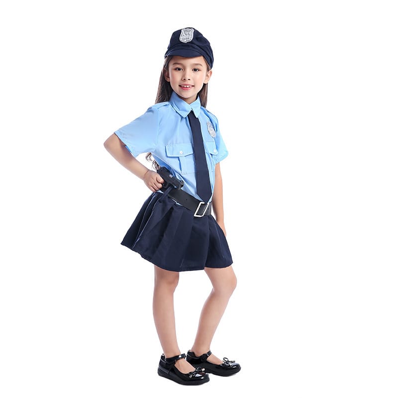 Costume de policier pour filles