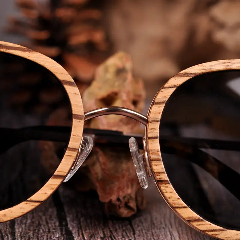 Lunettes de soleil en bois Design Pour Adolescent