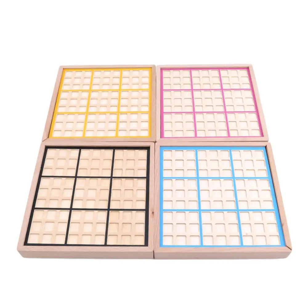 Jeu de Sodoku en Bois pour Enfant