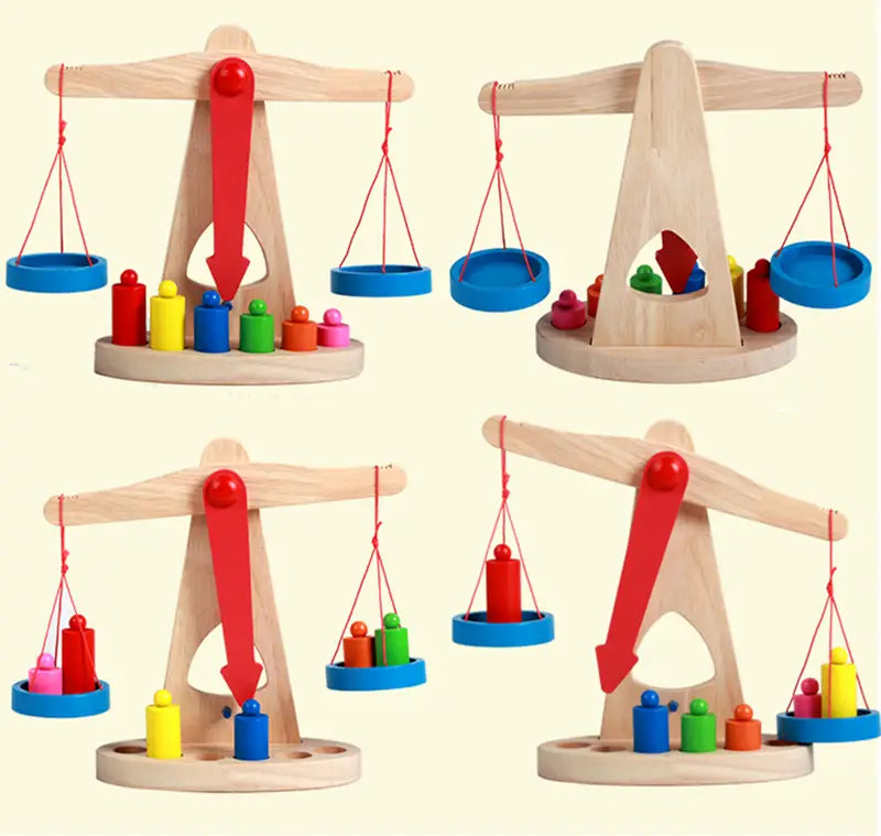 Jeux Balance avec poids Montessori