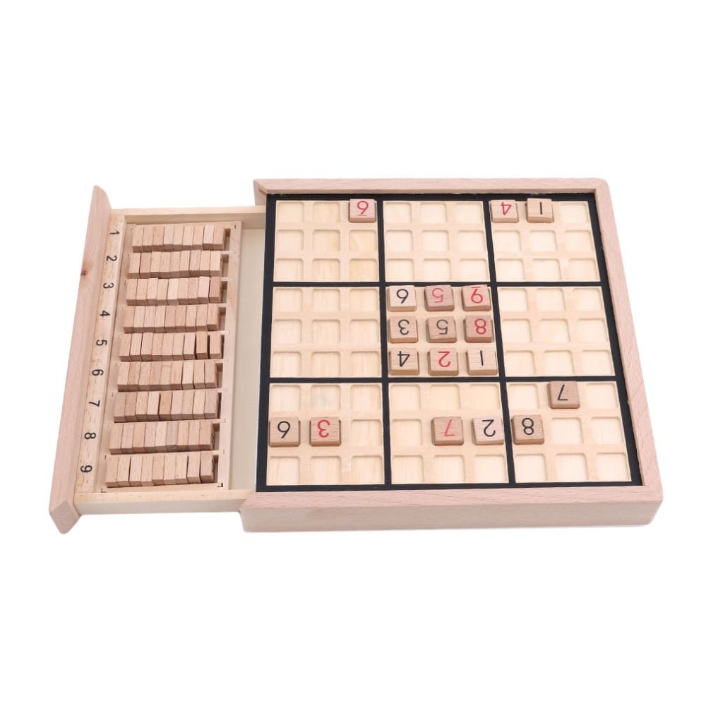 Jeu de Sodoku en Bois pour Enfant