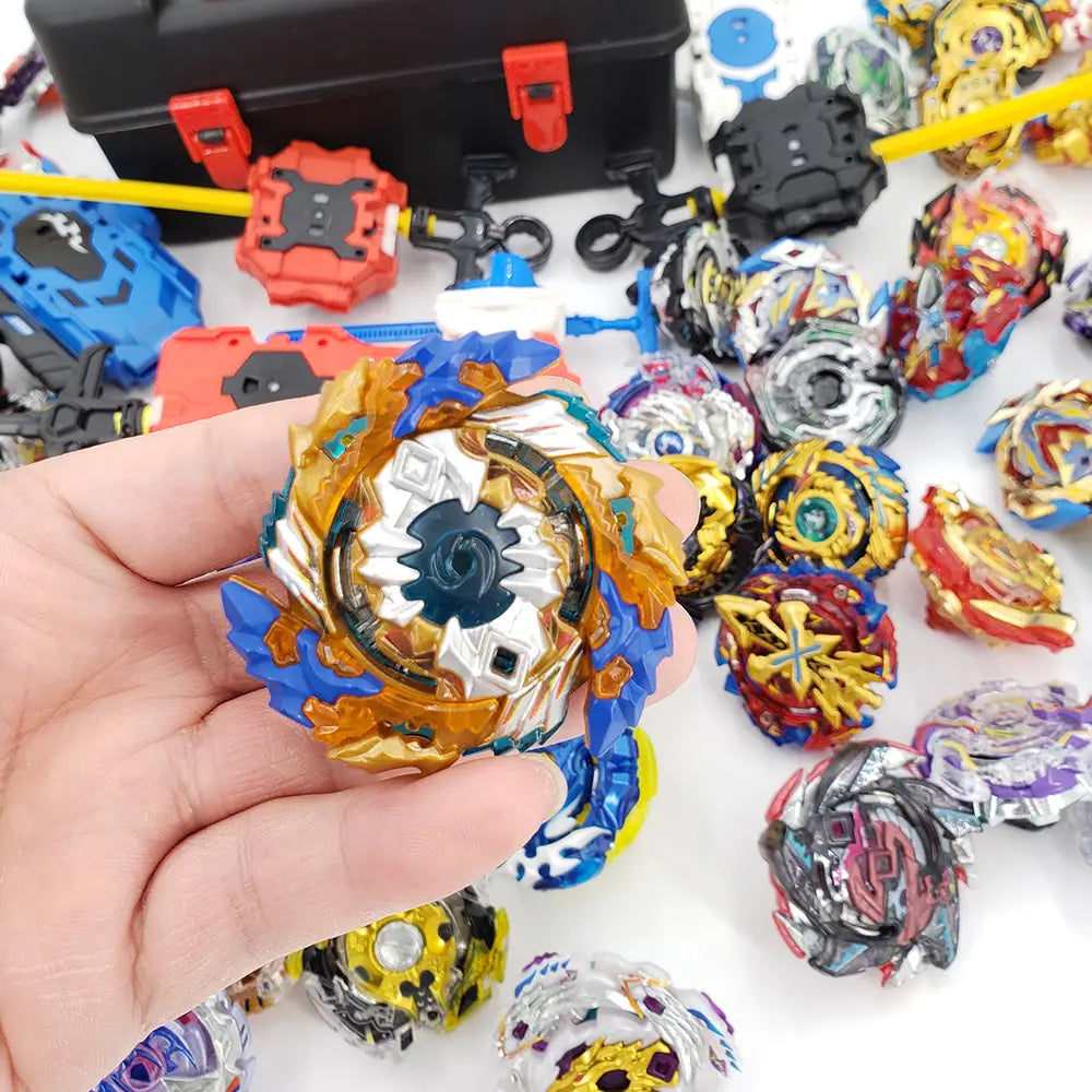 Malette Toupies Beyblade à rafales avec lanceurs