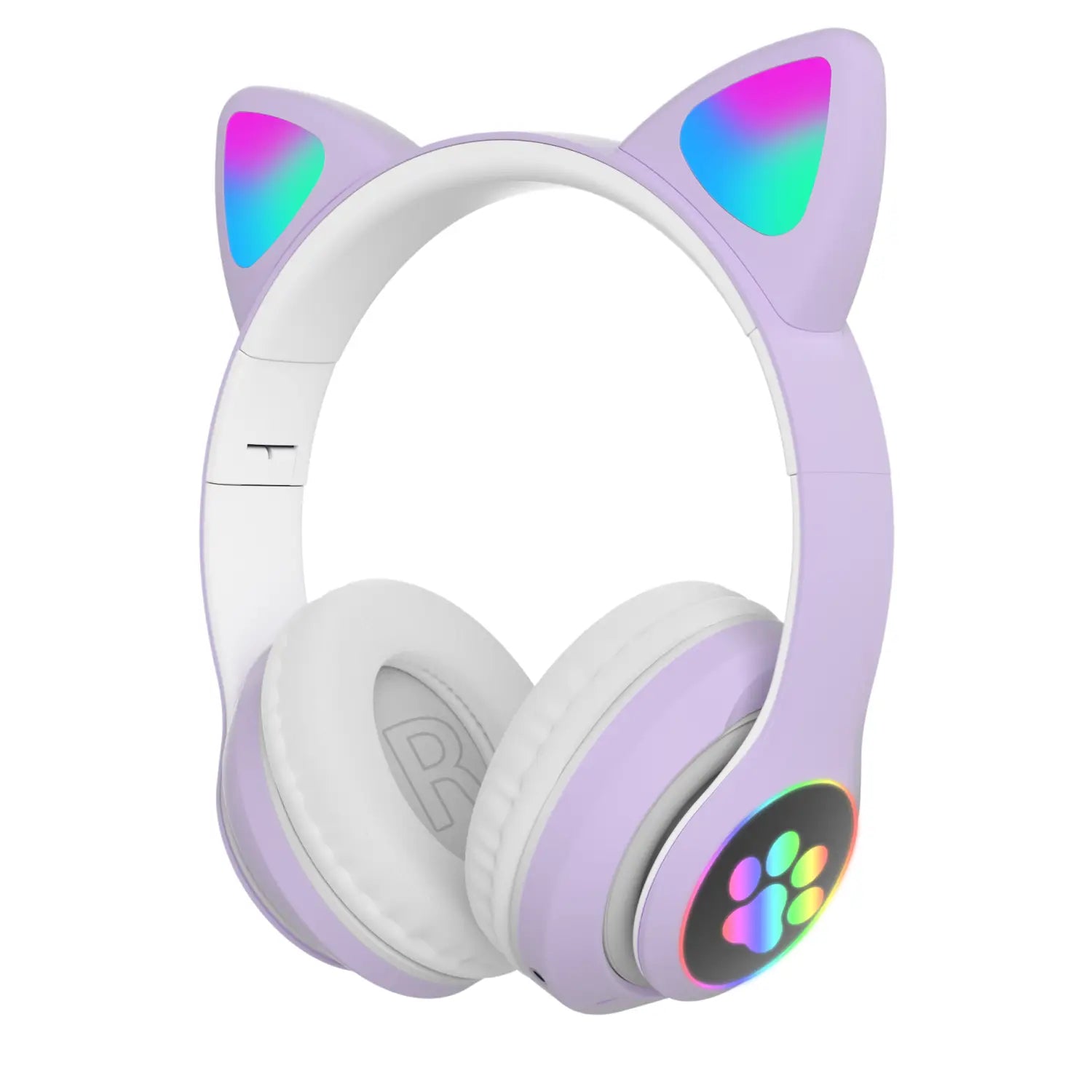 Casque Chat sans fil avec micro RGB LED