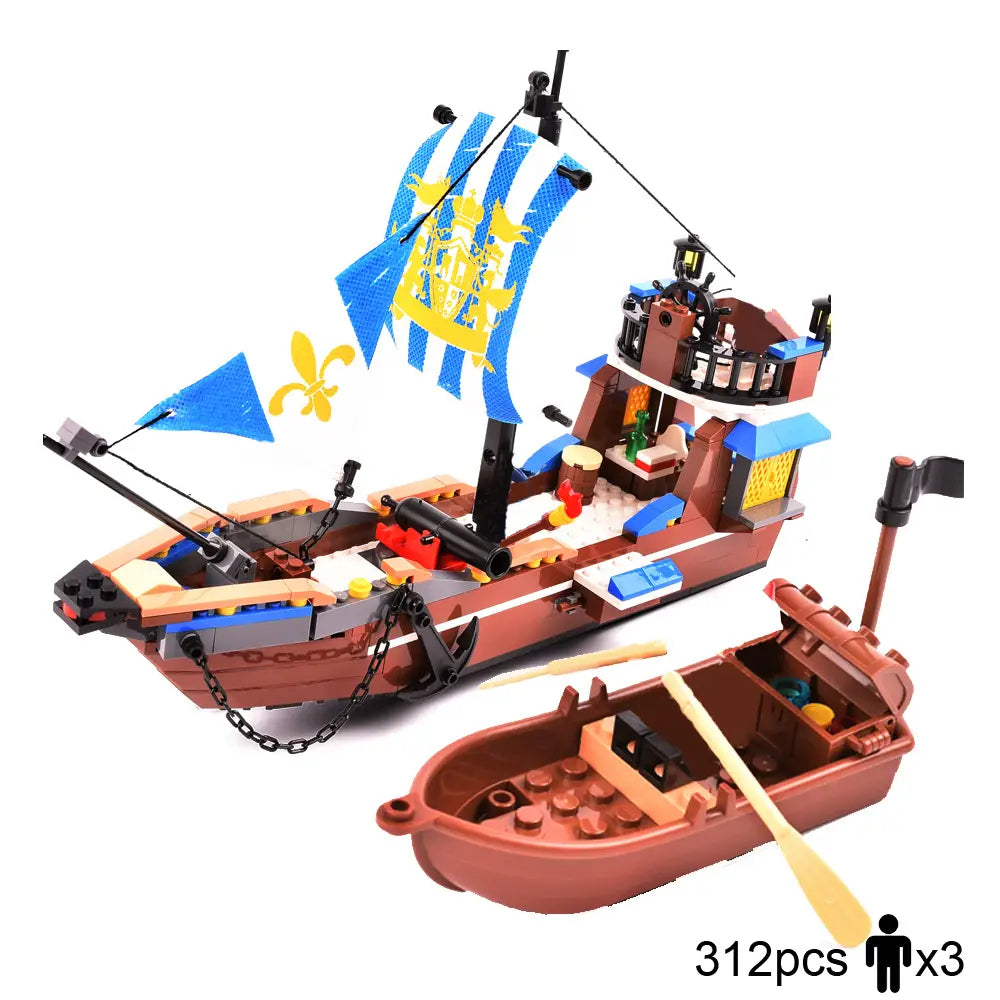 Jeu de construction Bateaux des pirates pour Lego