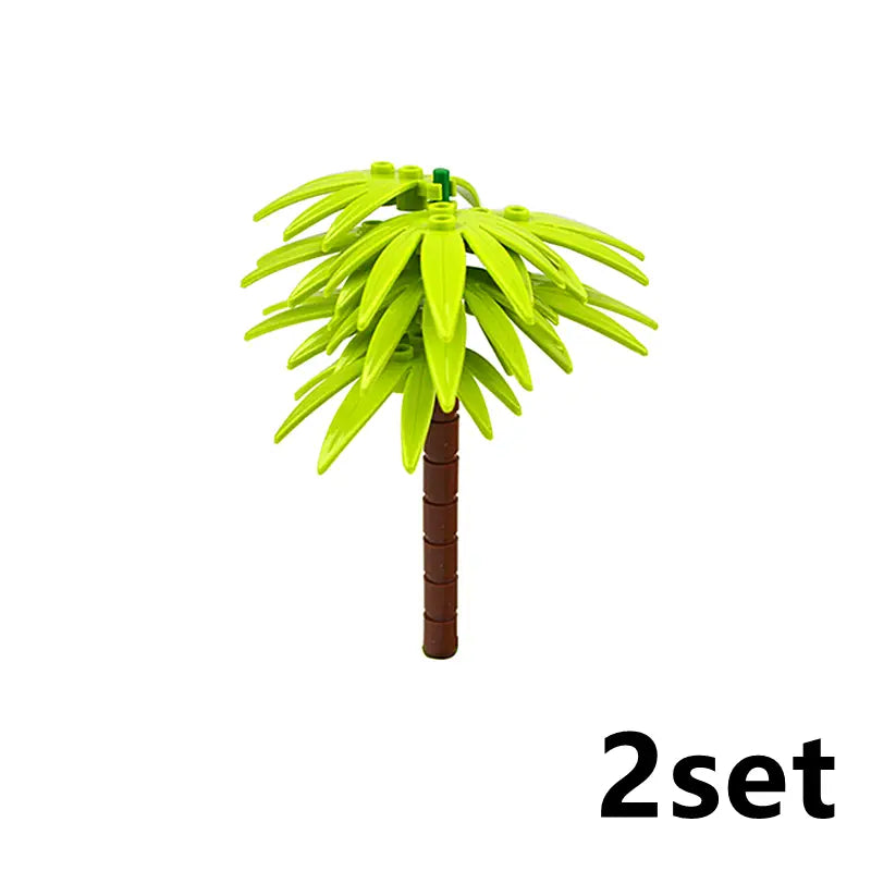 Accessoires Lego de construction Plantes Arbres