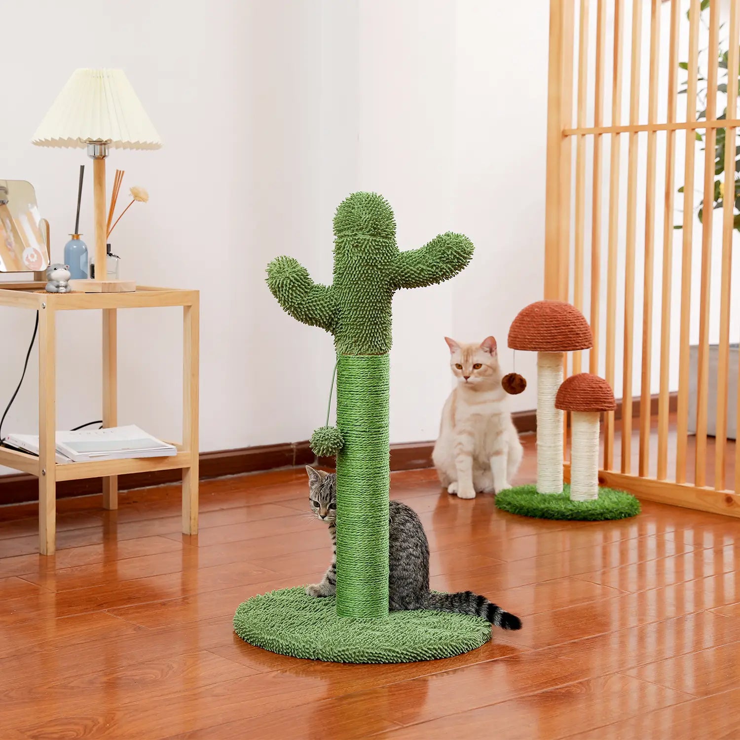 Jouet Arbre à chat en forme de Cactus