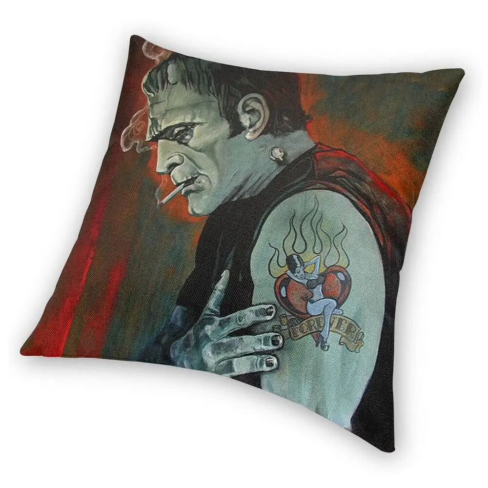 Housse de coussin Frankenstein