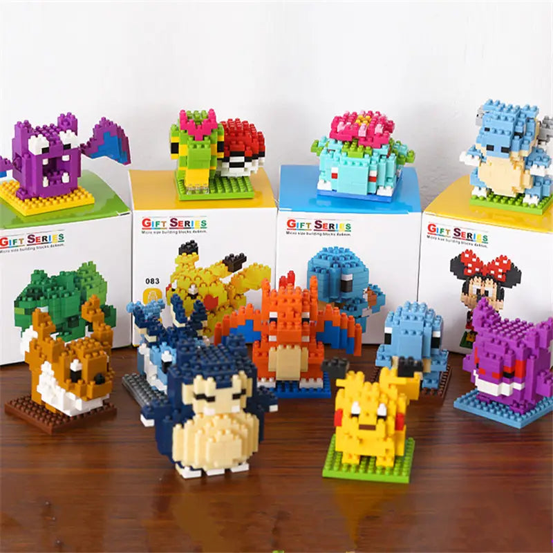 Mini Brique Figurines Pokémon