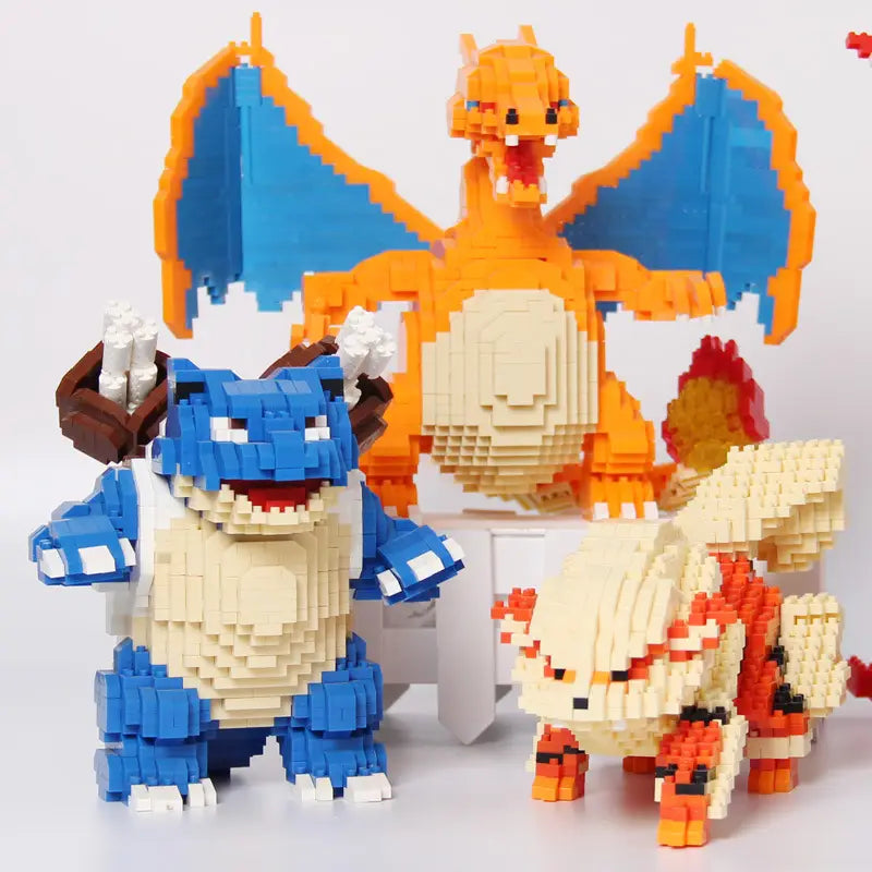 Mini blocs de construction Pokemon Charizard