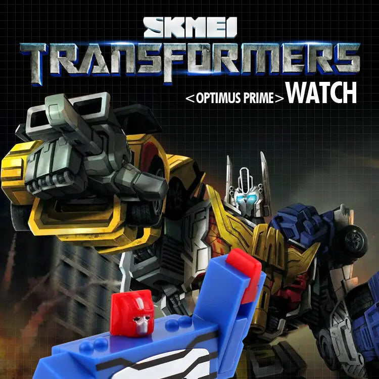 Montre Transformers Optimus Prime avec Boite Cadeau