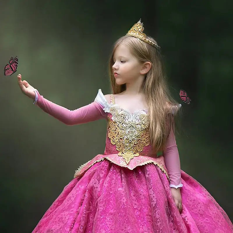 Costume de princesse Belle au bois dormant