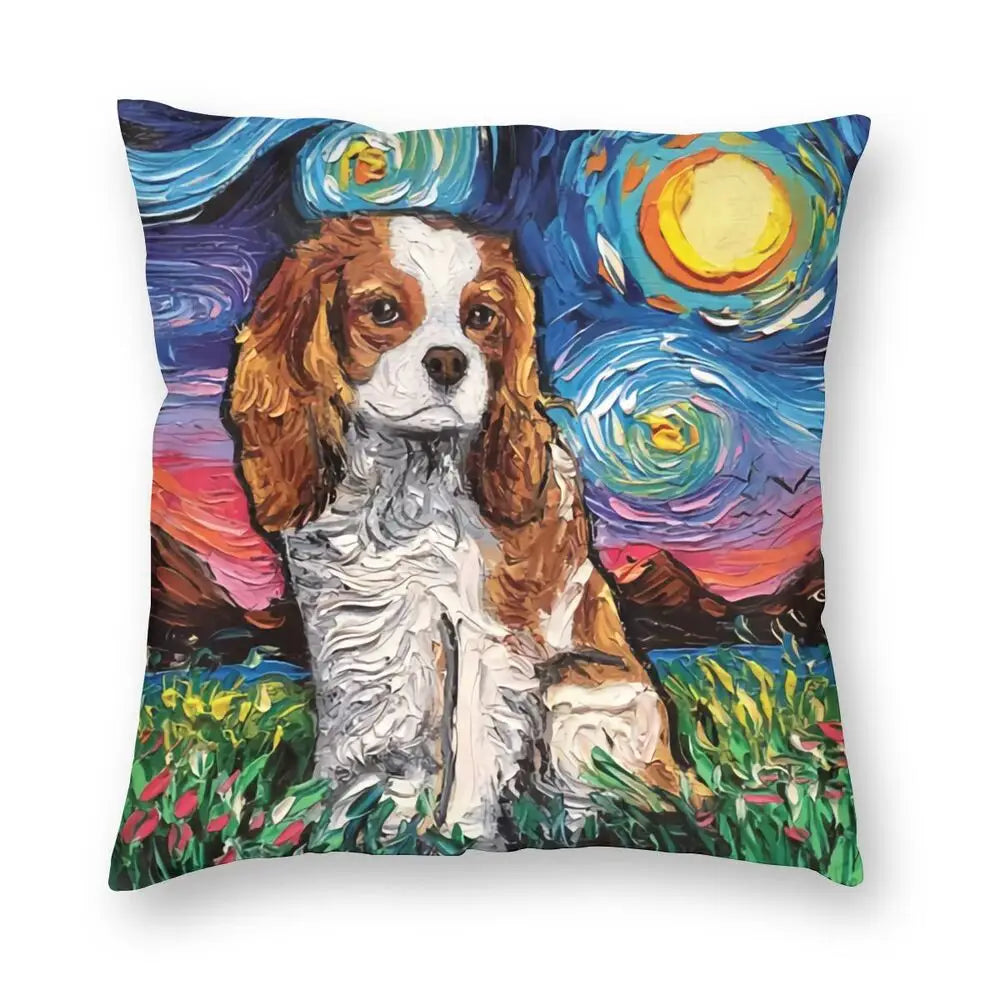 Housse de coussin Cavalier King Charles Spaniel