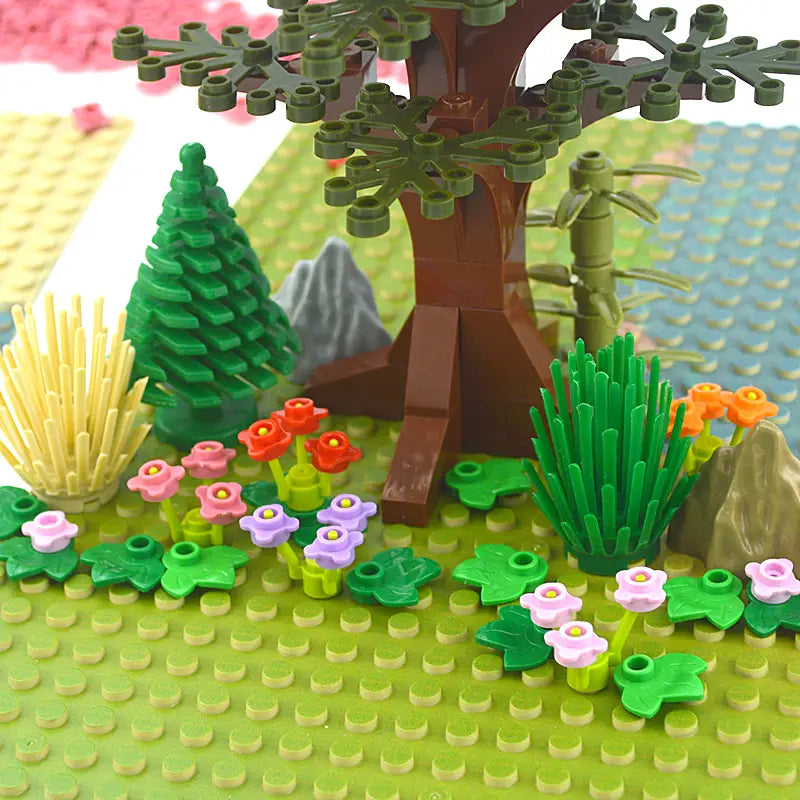 Accessoires Lego de construction Plantes Arbres