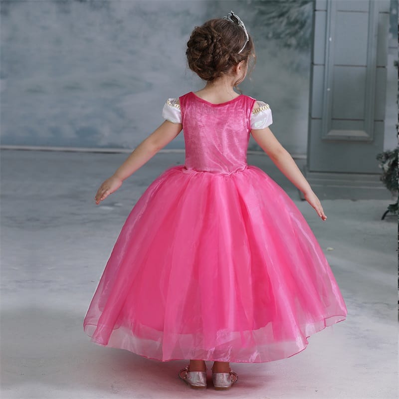 Robe Princesse Rose Enfant