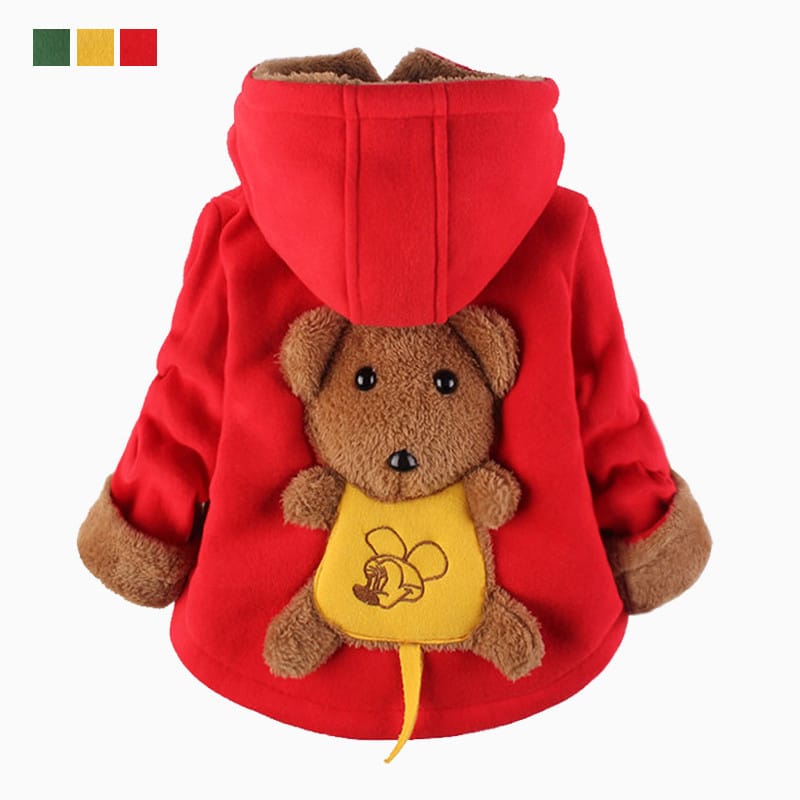 Veste parka chaude épaisse pour bébé