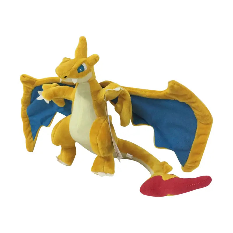 Peluches Pokemon Charizard Bleu Jaune