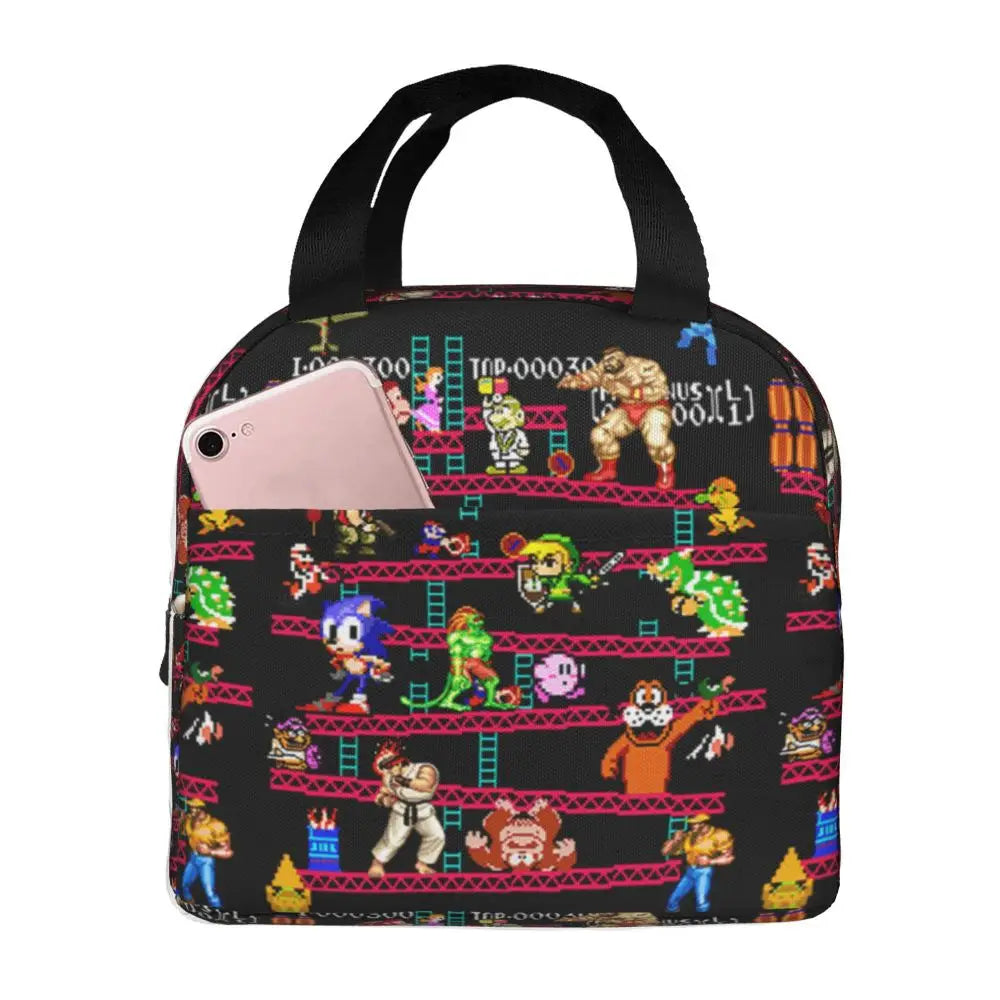 Sac fourre-tout isotherme Retro Gaming