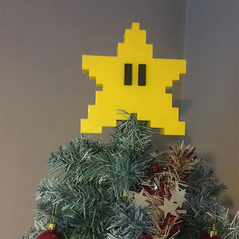 Pointes de sapin étoile Super Mario