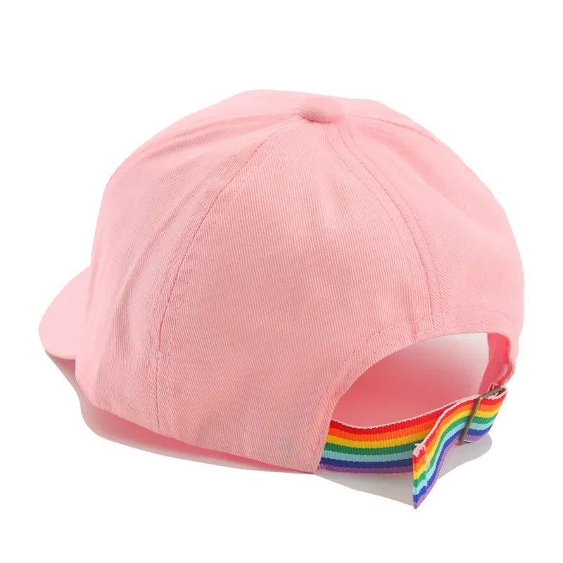 Casquette Baseball Licorne Arc-en-ciel