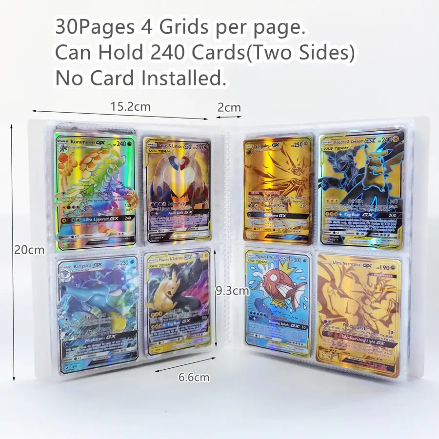 Albums Rangement Cartes Pokémon 240 pièces
