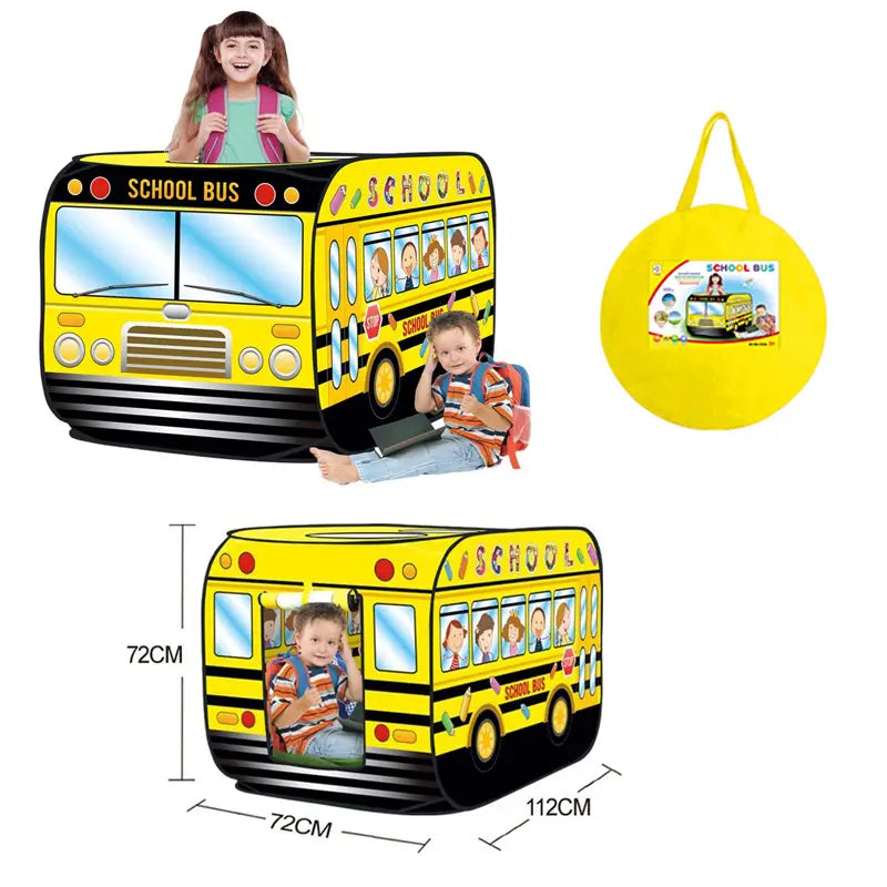 Tente de jeu Bus Scolaire pour enfants