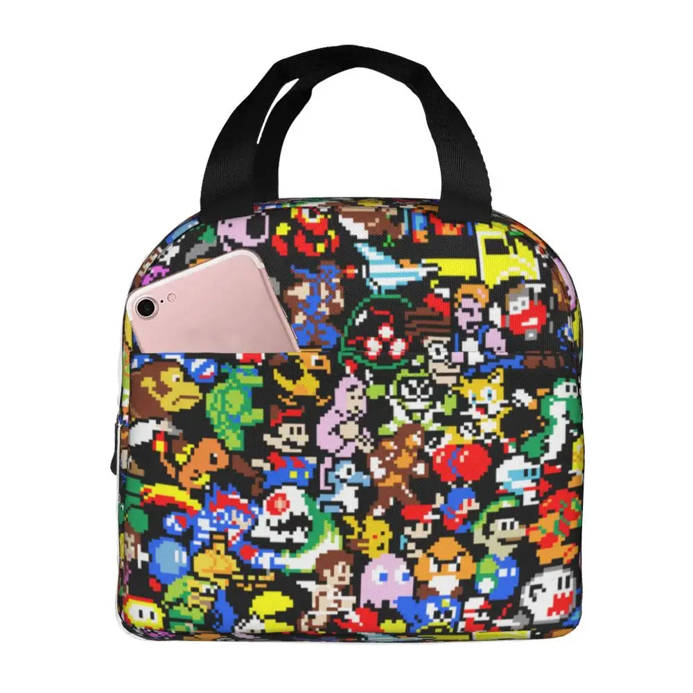 Sac fourre-tout isotherme Retro Gaming