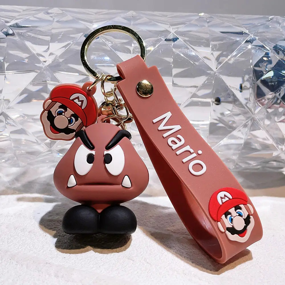 Porte clés Mario Bros silver de Nintendo