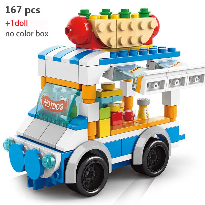 Jeu de construction Camion Restaurant pour Lego